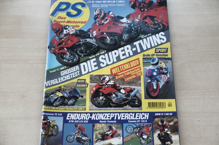 Deckblatt PS Sport Motorrad (04/1997)